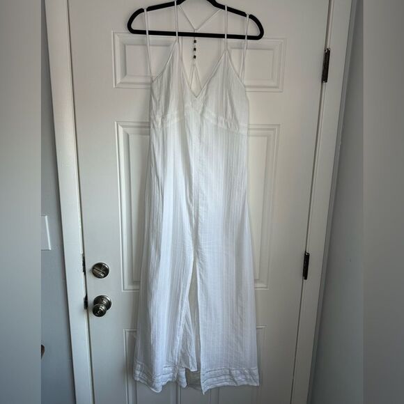 NWT Aerie Front Slit Maxi Dress BEACH WHITE SIZE‎ XL - Picture 3 of 7